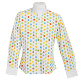 Daisy Clipper Children's Polka Dot Long Sleeve Riding Shirt