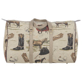 Huntley Equestrian Tapestry Duffle Bag