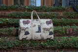 Huntley Equestrian Tapestry Duffle Bag