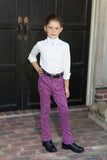 Daisy Clipper Children's Purple Riding pants