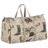 Huntley Equestrian Tapestry Duffle Bag